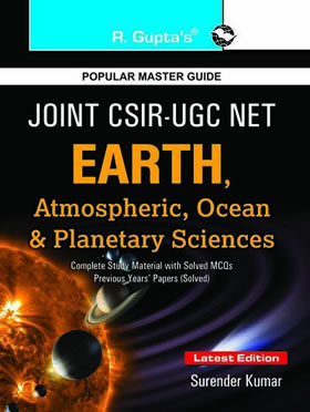 RGupta Ramesh Joint CSIR-UGC NET/JRF Earth, Atmospheric, Ocean and Planetary Sciences Exam Guide English Medium